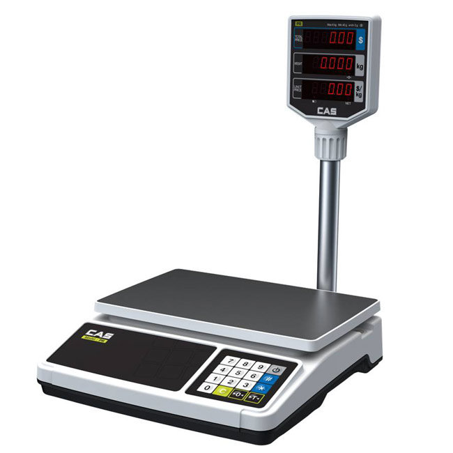 CAS PR Price Computing Scale->PR-30 / 15 - 30 Kg / 5 -10 gm