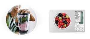 healty food scale food nutrition kitchen scale